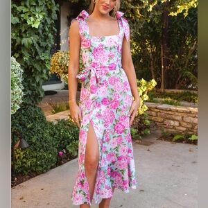 Show Me Your Mumu Garden Midi Dress
